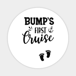 Pregnancy - Bump's first cruise Magnet